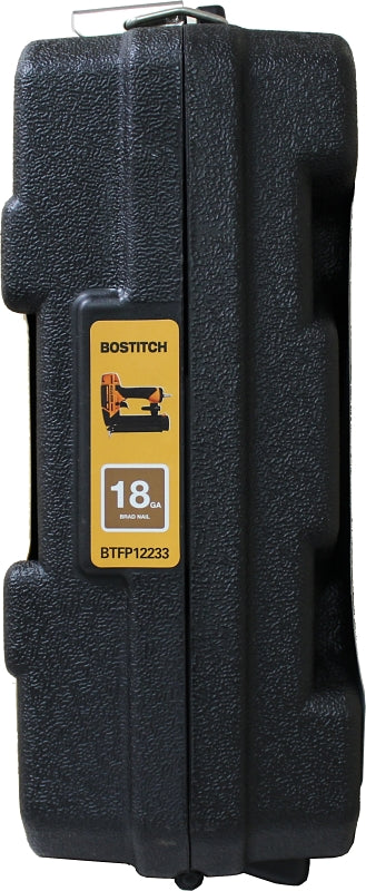 Bostitch BTFP12233 Brad Nailer Kit, 100 Magazine, Glue Collation, 5/8 to 2-1/8 in L Fastener, 1.15 cfm Air