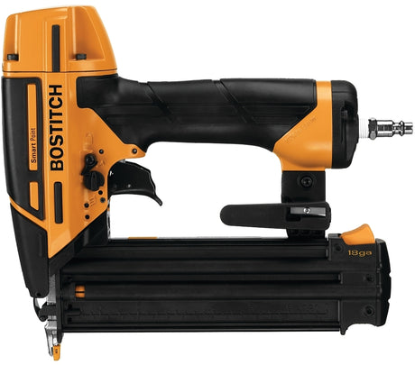 Bostitch BTFP12233 Brad Nailer Kit, 100 Magazine, Glue Collation, 5/8 to 2-1/8 in L Fastener, 1.15 cfm Air