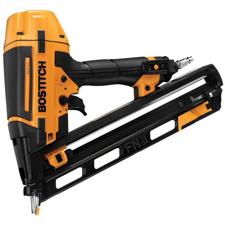 Bostitch BTFP72156 Finish Nailer Kit, 129 Magazine, Glue Collation, 1-1/4 to 2-1/2 in Fastener