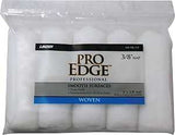 Linzer MR 101-5 4IN Roller Cover, White, 3/8 in Thick Nap, 4 in L, Woven Fabric Cover, 6/PK, Pack of 6