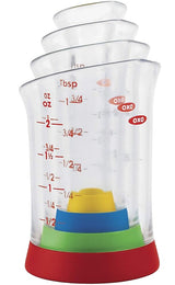 Good Grips 1263680 Mini Measuring Beaker Set, Plastic, Assorted