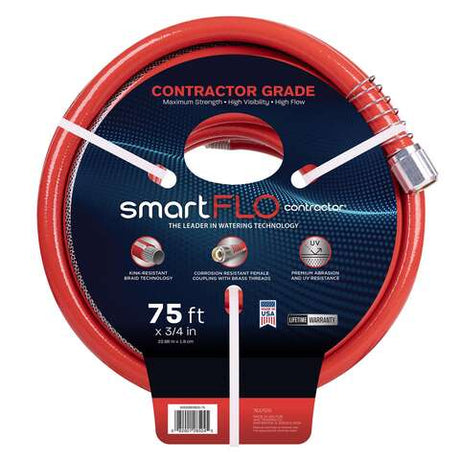 Ace SmartFLO 3/4 in. D X 75 ft. L Contractor Grade Garden Hose