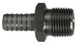 Midland Industries 73952 Nipple, 3/8 in, Hose Barb, 3/8 in, MIP, 300 psi Pressure, Stainless Steel