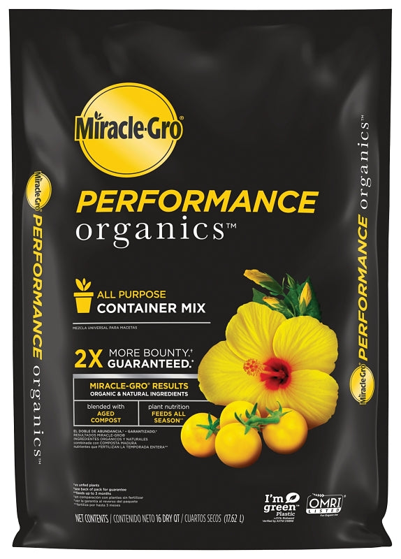 Miracle-Gro 45651300 All-Purpose Container Mix, Solid, 1 cu-ft Bag