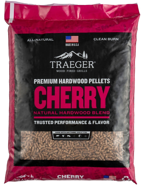 Traeger PEL309 Pellet, Cherry, Wood, 20 lb Bag