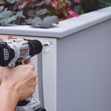 Barrette Outdoor Living No. 8 X 1-1/2 in. L Square Black Coarse Screen Panel Fastener Kit 12 pk