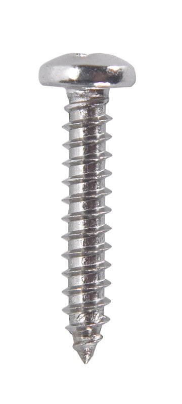 HILLMAN No. 6 X 3/4 in. L Phillips Pan Head Sheet Metal Screws 100 pk