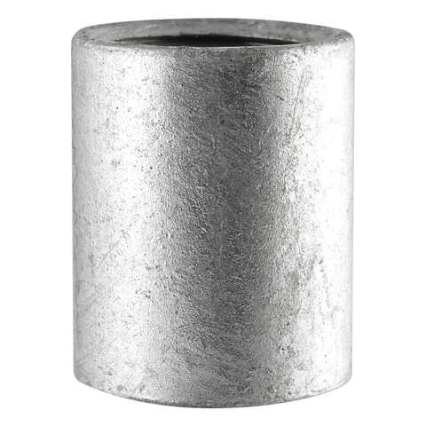 STZ Industries 1/2 in. FIP each X 1/2 in. D FIP Galvanized Steel Coupling, Pack of 5