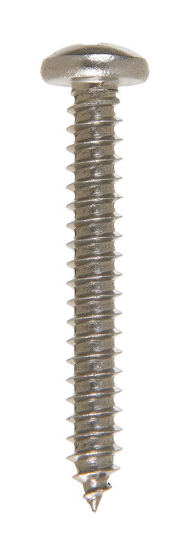 HILLMAN No. 8 X 1-1/4 in. L Phillips Pan Head Sheet Metal Screws 100 pk