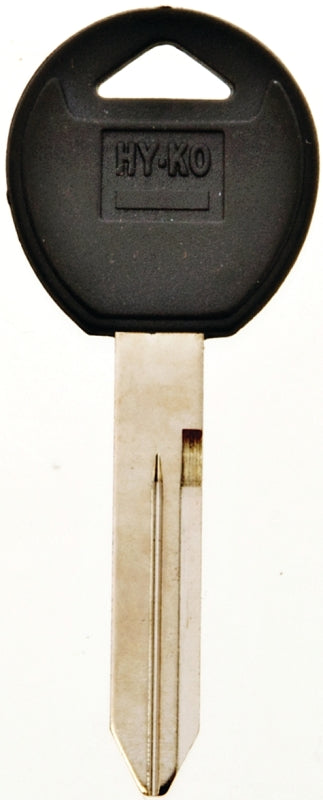 Hy-Ko 12005Y159 Key Blank, Brass, Nickel, For: Chrysler, Dodge, Eagle, Jeep, Plymouth Vehicles, Pack of 5