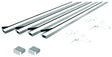 Make-2-Fit PL 7813 Screen Frame Kit, 4 ft L x 3/4 in W Dimensions, Aluminum, White, Painted, 8-Piece
