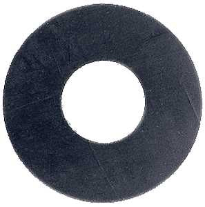 Danco 35318B Faucet Washer, #34, 3/8 in ID x 7/8 in OD Dia, 3/32 in Thick, Rubber, For: Central Brass, Calco Faucets, Pack of 5