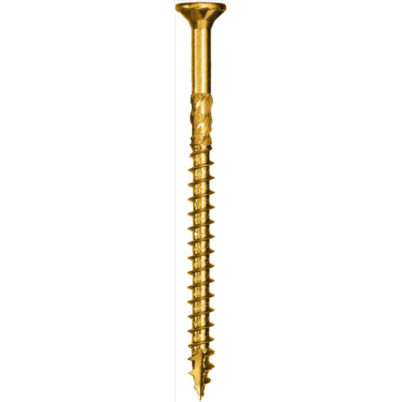 GRK Fasteners No. 9 X 3-1/8 in. L Star Climatek W-Cut Multi-Purpose Screws 1900 pk