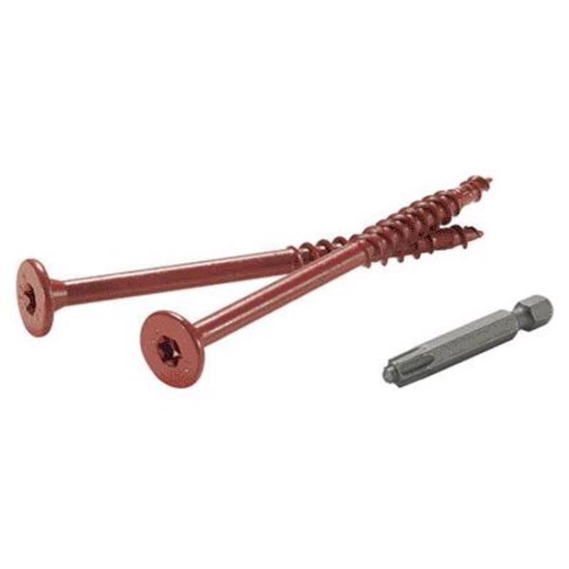 FastenMaster FlatLok No. 14 X 2-7/8 in. L Torx Ttap Epoxy Coarse Wood Screws 500 pk