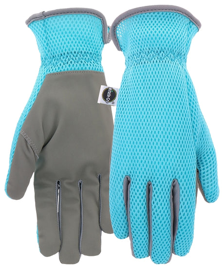 Miracle-Gro MG86121-W-SM High-Dexterity Work Gloves, Women's, S/M, Synthetic Leather