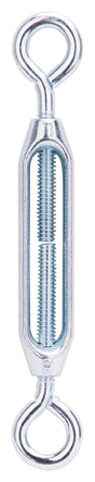 ProSource LR328 Turnbuckle, 7/32 in Thread, Eye, Eye, 6-1/2 in L Take-Up, Aluminum, Pack of 10
