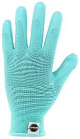 Miracle-Gro MG30607-W-ML Breathable Garden Gloves, Women's, M/L, Knit Cuff, Nitrile Coating, Latex Glove