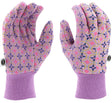 Miracle-Gro MG65757-W-ML Garden Gloves, Women's, M/L, Knit Cuff, Cotton/Polyester, Multi-Color