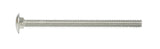 HILLMAN 1/4 in. X 3-1/2 in. L Stainless Steel Carriage Bolt 25 pk