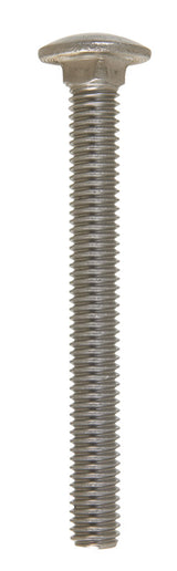 HILLMAN 3/8 in. X 3-1/2 in. L Stainless Steel Carriage Bolt 25 pk