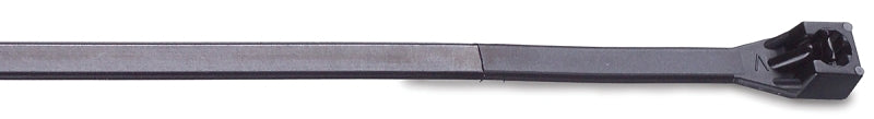 Gardner Bender 47-108UVB Cable Tie, 1/4 in Max Bundle Dia, Nylon, Black, 8 in L, 25/PK