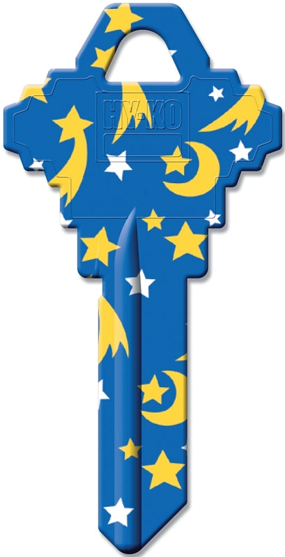 Hy-Ko 16010SC1-03 Key Blank, Celestial, Brass, Painted, Pack of 10