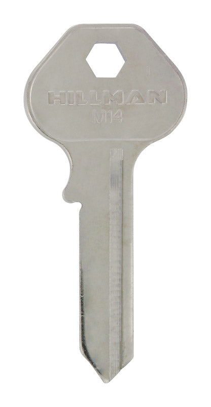 HILLMAN KeyKrafter House/Office Universal Key Blank 224 M14 Single, Pack of 4