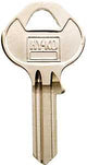 Hy-Ko 11010M18 Key Blank, Brass, Nickel, For: Master Vehicle Locks, M18 Key Number, Pack of 10