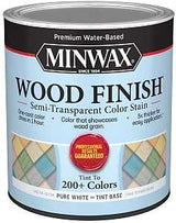 Minwax 117100000 Wood Stain, Semi-Transparent, White Tint, Liquid, 32 fl-oz, Pack of 4