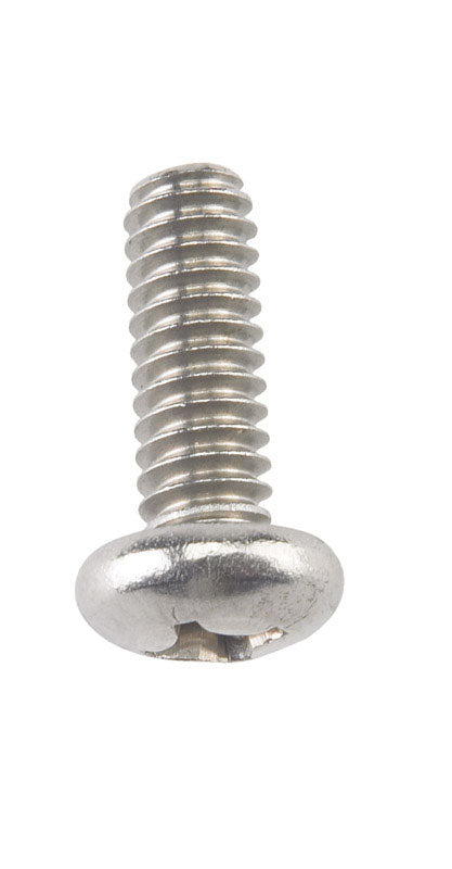HILLMAN No. 1/4-20 X 3/4 in. L Phillips Pan Head Stainless Steel Machine Screws 100 pk
