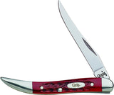 Case 00792 Pocket Knife, 2-1/4 in L Blade, Stainless Steel Blade, 1-Blade, Red Handle