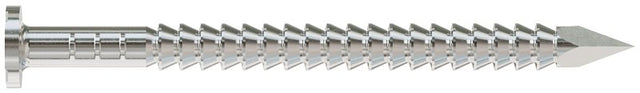 Simpson Strong-Tie S3SND5 Wood Siding Nail, 3D, 1-1/4 in L, Stainless Steel, Full Round Head, Annular Ring Shank, 5 lb