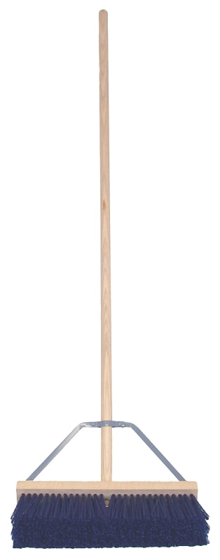 Birdwell 5015-3 Street/Barn Broom, 4-1/4 in L Trim, Polypropylene Bristle