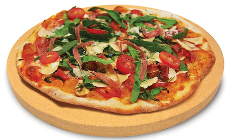 Broil King 69814 Grilling Stone, Round, 15 in Dia, Ceramic, Orange