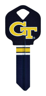 HILLMAN NCAA Kwikset/66 KW1 House/Office Key Blank 66 KW1 Single For Kwikset Locks, Pack of 6