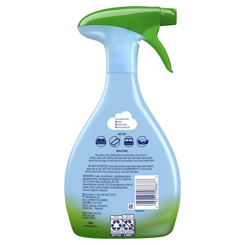 febreze 19755 Pet Odor Eliminator, Fresh, 27 oz Bottle