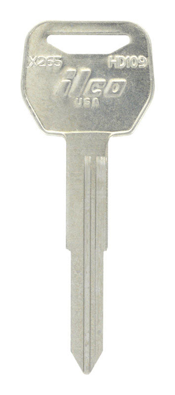HILLMAN Traditional Key House/Office Universal Key Blank Double, Pack of 10