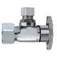Keeney 5/8 in. Compression X 3/8 in. Compression Brass Angle Stop Valve
