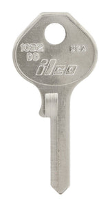 HILLMAN Traditional Key Padlock Universal Key Blank Single, Pack of 10