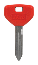 HILLMAN ColorPlus Traditional Key House/Office Key Blank Double, Pack of 5