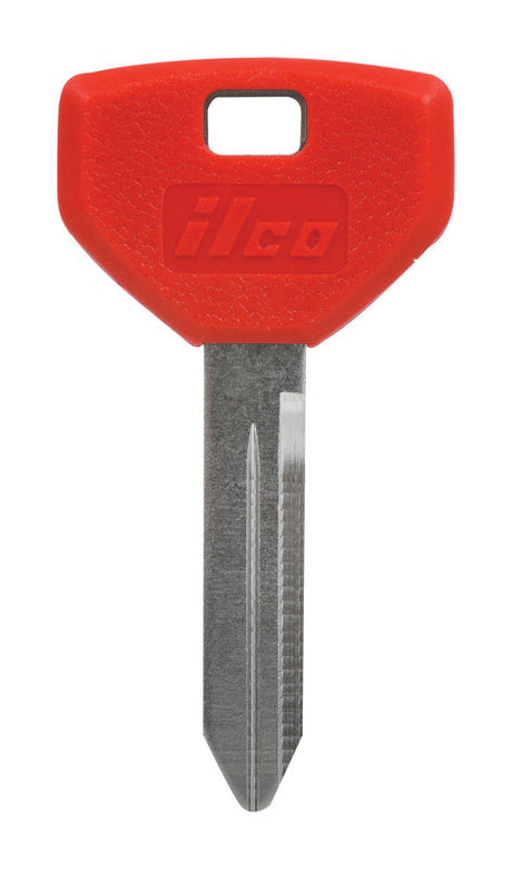 HILLMAN ColorPlus Traditional Key House/Office Key Blank Double, Pack of 5