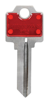 HILLMAN ColorPlus Traditional Key House/Office Key Blank Single, Pack of 5