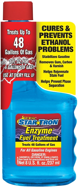 Star brite Star Tron Series 14308 Enzyme Fuel Treatment, 8 oz Bottle