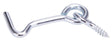 ProSource LR-415-PS Gate Hook and Eye, 1/8 in Dia Wire, Steel