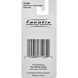 HILLMAN NCAA Tempered Steel Gray Split Ring Keychain, Pack of 3