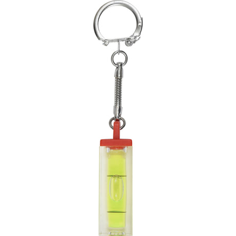 HILLMAN Plastic Clear Mini Level Key Ring, Pack of 25
