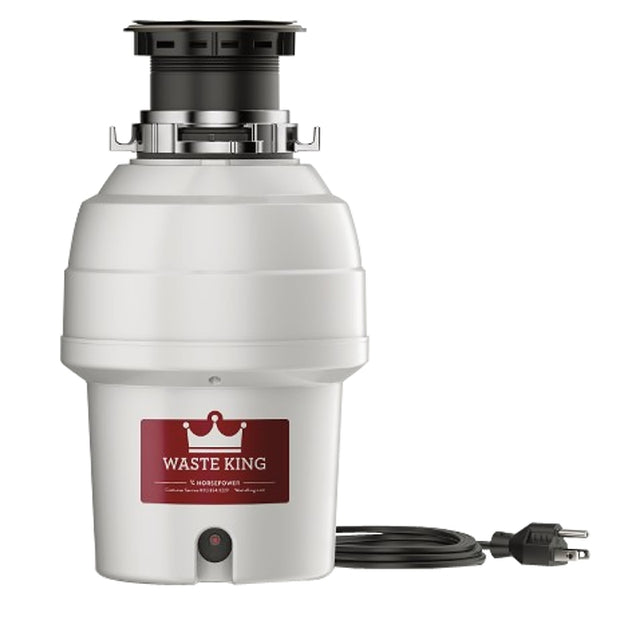 Waste King Legend Series L-3200 Garbage Disposer, 3/4 hp Motor, 115 V, Stainless Steel