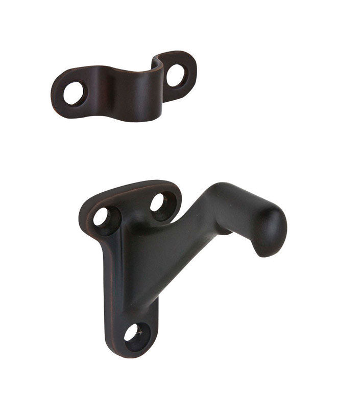 Schlage Ives Series 59A716 Handrail Bracket, Aluminum, Aged Bronze