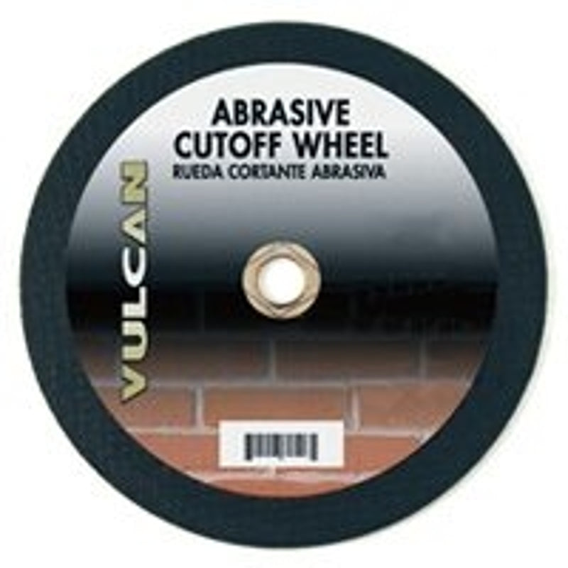 Vulcan 925920OR Type 1 RCB Masonry Disk, 3/32 in Thick, 1 in Arbor, Silicon Carbide Abrasive