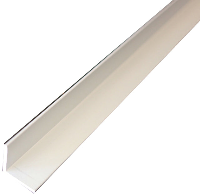 M-D 62125 Angle Stock, 3/4 in L Leg, 96 in L, 1/16 in Thick, Aluminum, Mill